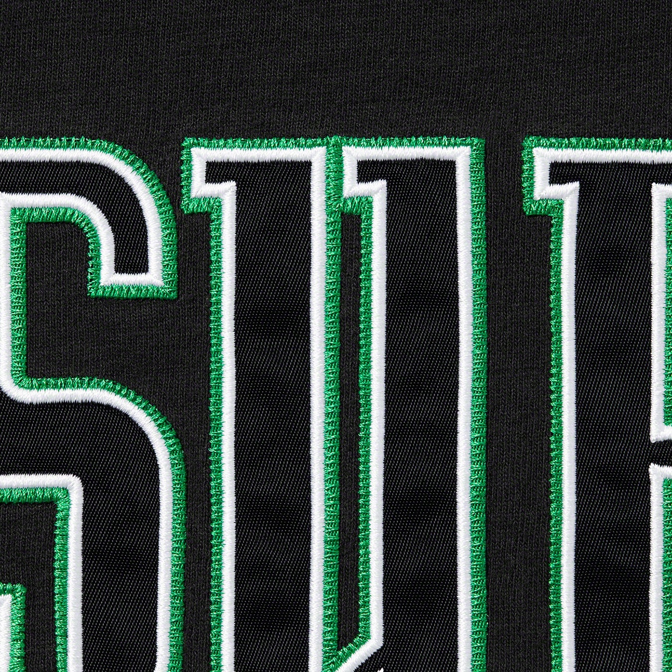 Contrast Appliqué S/S Top view 16
